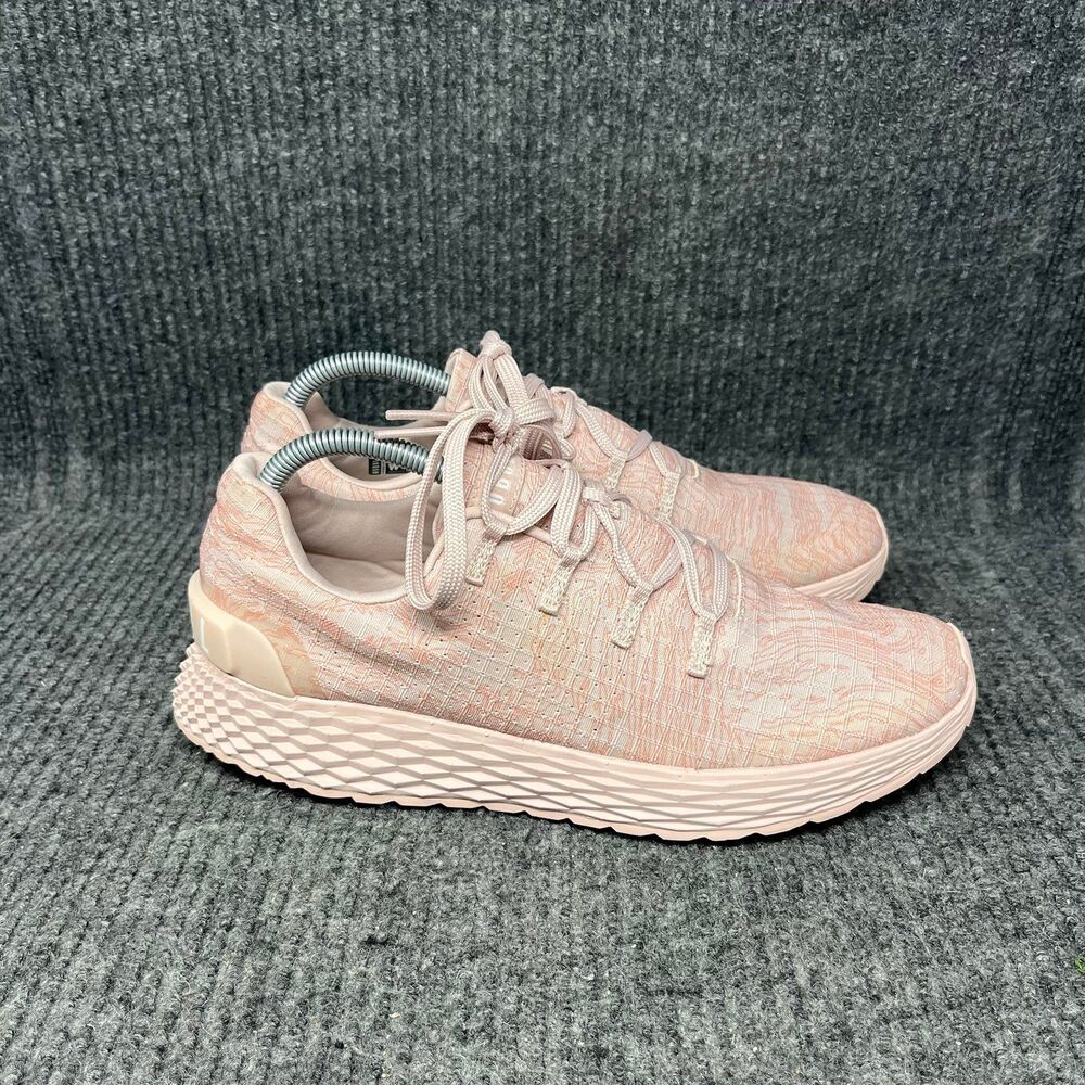 NOBULL Pink Knit Athletic Sneakers